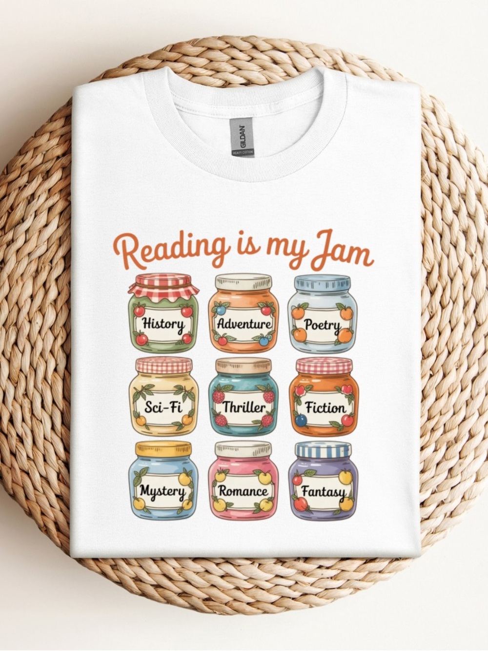Reading Is My Jam T-Shirt